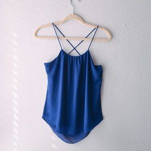 CRISSCROSS OPEN BACK CAMI